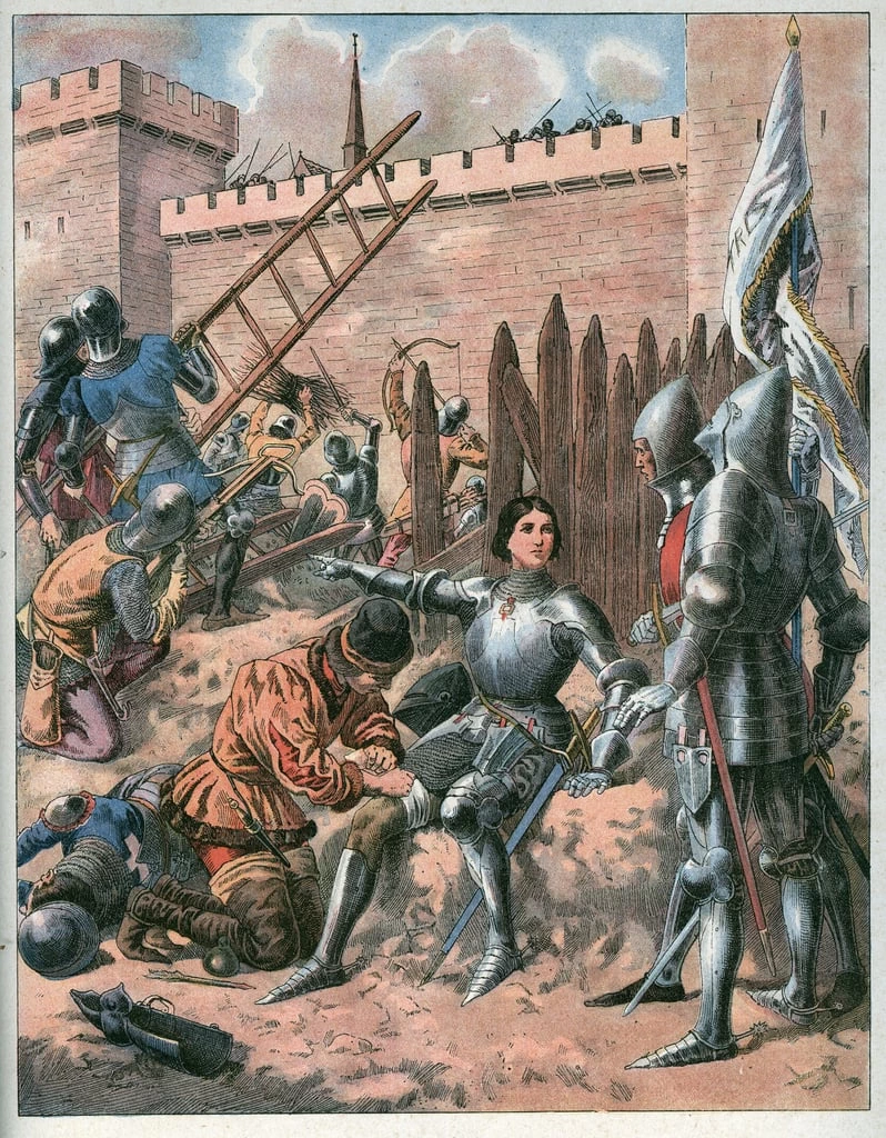 Frederic Theodore Lix - Giovanna d'Arco all'assedio di Parigi